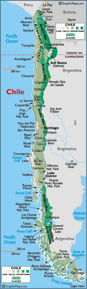 Valparaiso carte